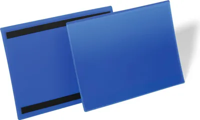 Zdjęcie produktu dla DURABLE Magnetyczna kiesze? magazynowa A4 pozioma, Granatowy, 174507, 50 szt.
