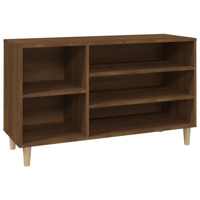 Produktbild von vidaXL Schuhregal Braun Eichen-Optik 102x36x60 cm Holzwerkstoff