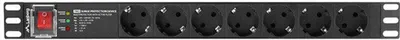 Obrázek produktu pro Lanberg PDU Steckdosenleiste 19" 1U 7x Schuko SPD-3MP 2m