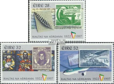 Produktbild von Briefmarken Irland 1997 Mi 1022-1024 (kompl.Ausg.) postfrisch 75 Jahre Republik Irland