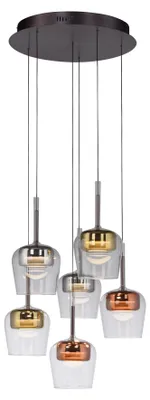 Image de Paul Neuhaus Lampe à suspendre Q-KON LBH 50x50x200 cm multicolore Lampe à suspendre