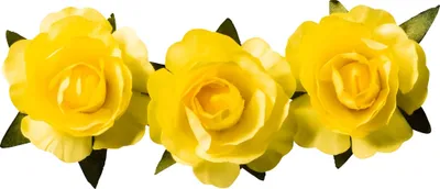 Produktbild von KNORR PRANDELL Dekostreu Blumen Papierblume Ø 25 cm Papier gelb