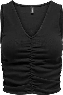 Zdjęcie produktu dla Only ONLNILAN LIFE S/L V-NECK TOP JRS Black S