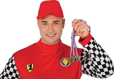 Immagine prodotto di Set di medaglie sportive per competizioni ed eventi di carnevale in stile glamour come premio o trofeo per adulti, colore: oro