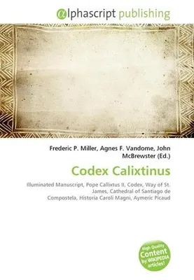Produktbild von Codex Calixtinus