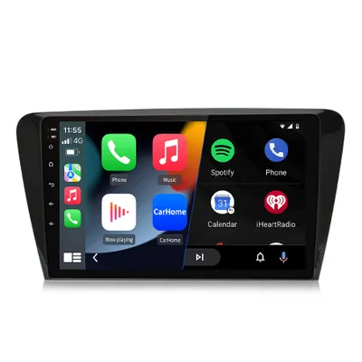 Produktbild von 2+64GB Für Skoda Octavia 2013-2018 Android 15 Autoradio Carplay GPS Navi SWC DAB+ WIFI BT USB RDS DSP FM