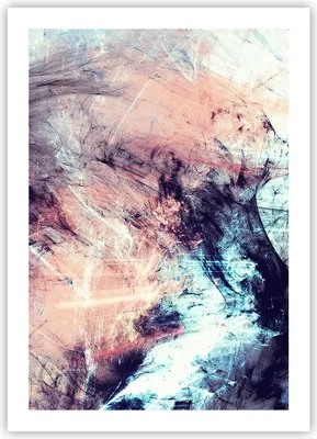 Produktbild von Poster - Poster ohne Rahmen - Abstraktion modern - 50x70 cm - Wand Bild - Wanddeko - Wandbilder - Kunstposter - Wandposter - Bilder - Kunstdruck - Wanddekoration - Wandbild - P2XPA50x70-3423