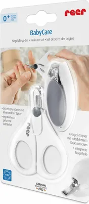 Obrázek produktu pro reer 81050, Šedá, Bílá, Nerezová ocel, Chlapec/děvče, 2 kusů, 2 kusů