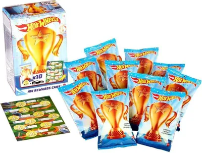 Produktbild von Hot Wheels Rewards Car 10-pack, Auto, 3 Jahr(e)