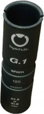 Produktbild von by.schulz 10751 Reduzierhülse 27,2 - 30,2mm, Alu, 120mm, grau