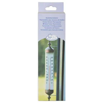 Image de Thermomètre de cadre de fenêtre Esschert Design ; TH70
