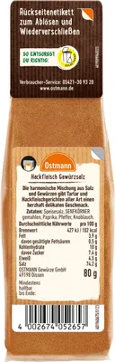 Produktbild von Hackfleisch Gewürzsalz