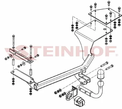 Produktbild von Z548034 Anhängerkupplung passend für SUZUKI Splash 2008- starr