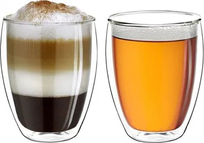 Produktbild von Famanu Teeglas-Set – – Gläser für Kaffee (Set von 2, 400 ml)