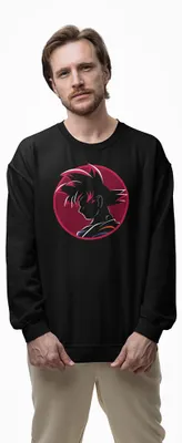 Produktbild von D&B Design Uni Pullover SWAN00004 Dragon Ball Schwarz-Größe XL