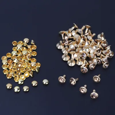 Obrázok produktu pre 50 kusov 8 mm krištáľových kamienkov pre DIY kožené topánky a oblečenie (žltý krištáľ)