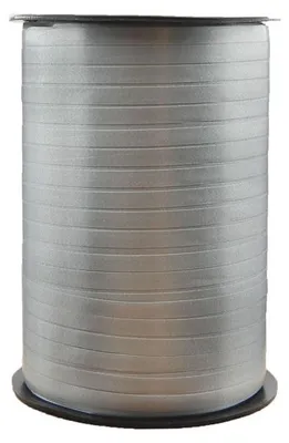 Produktbild von Geschenkband Polyband 5mm/500m Silber 05