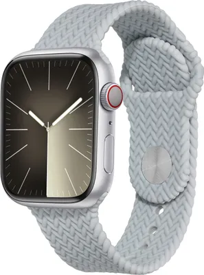 Immagine prodotto di Watch SE - 40 mm, Watch SE 2023 - 40 mm, Watch SE 2022 - 40 mm, Watch 9 - 41 mm, Watch 8 - 41 mm, Watch 7 - 41 mm, Watch 6 - 40 mm, Watch 5 - 40 mm, Watch 4 - 40 mm, Watch 41 mm, Watch 40 mm, Watch 3 - 38 mm, Watch 38 mm, Watch 2 - 38 mm, Watch 1 - 38 mm, Watch 1 - 38 mm, Watch 10 - 42 mm Cinturino: imoshion Siliconen geweven bandje