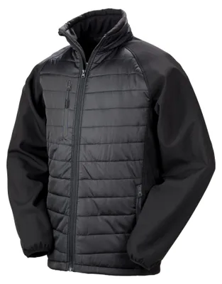 Image de Result Genuine Recycled - Veste softshell « Compass » pour homme FK3181 (S) (noir)