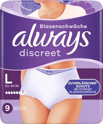 Immagine prodotto di sempre 8700216224970 pantaloni per incontinenza sempre discreti Pantaloni Plus, taglia: L