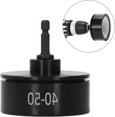 Automatischer Verschlusskopf für Flaschen und Eimer mit Metallverschluss, geeignet für 40-50 mm Durchmesser
