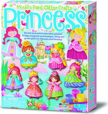 Produktbild von Kreativworkshop Modellieren und Malen – Prinzessin mit Glitzer