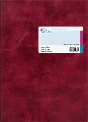 Produktbild von K&E Geschäftsbuch A4 kariert 96 Blatt flexibel 8614242