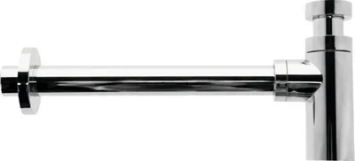 Produktbild von veporit. Tassensiphon für Waschtisch 1 1/4 Zoll x 32 mm Kunststoff chrom