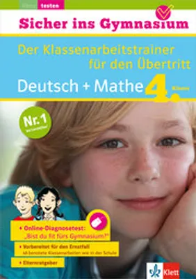 Immagine prodotto di Sicher ins Gymnasium Deutsch und Mathematik 4. Klasse