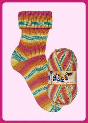 Produktbild von Opal Sockengarn - Mitternachtstraum - 4-fach () Farbe: 11644 zu Hause kuscheln