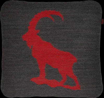 Produktbild von M.I.G. home Kissen Steinbock Farbe 002 rot Größe 60x60cm
