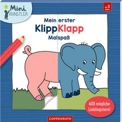 Immagine prodotto di Mein erster Klipp-Klapp-Malspaß