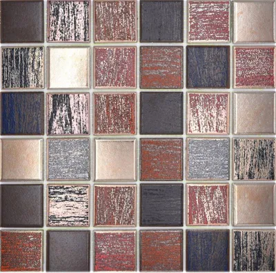 Produktbild von Mosani MOS24-1235, Mosaik, Keramik, Mehrfarbig, Drinnen, Rechteck, 316 mm