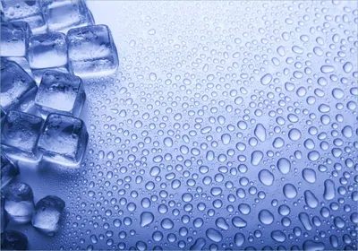 Produktbild von Wallario Poster - Wassertropfen auf Glas, Kunstdruck Größe: 70 x 100 cm