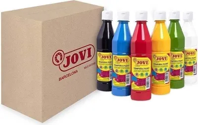 Produktbild von Jovi Premium Ein Satz Temperafarben Mix 6 x 500 ml