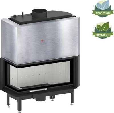 Produktbild von Kaminofen Hitze ALBERO Aquasystem ALAQS 90×41.LG-D 21 kW Links Kaminofeneinsatz