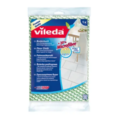 Zdjęcie produktu dla Vileda 2694, Mikrofibra, Zielony, Biały, 50 mm, 47 mm, 1 szt.