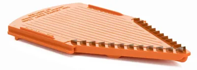 Zdjęcie produktu dla Wkładka na noże Börner 3,5 mm do mandoliny V1, V3 i V6 – nóż do warzyw, kolor: czerwony