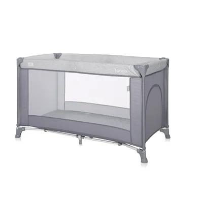 Obrázek produktu pro Cestovní postýlka Lorelli TORINO 1 vrstva GREY STRIPED ELEMENTS