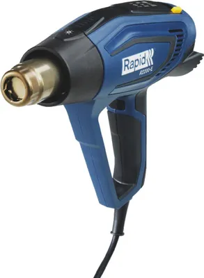 Produktbild von Rapid 5001343, Heißluftpistole, Pistolengriff, Blau, 500 l/min, 650 °C, 250 l/min