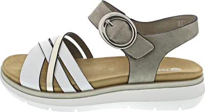 Produktbild von Remonte  Damenschuhe  Sandalette Beige Freizeit, Schuhgröße:40 EU