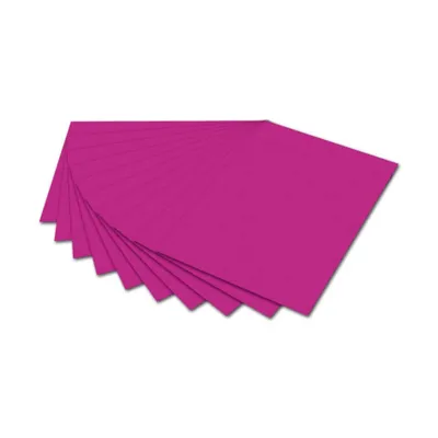 Produktbild von Folia 50x70cm 300g/m², 300 g/m², Pink, 500 mm, 700 mm, 10 Blätter