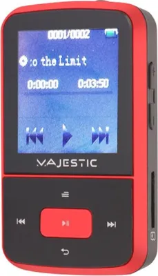 Immagine prodotto di Nuovo lettore MP3 Majestic BT-3284R Nero, Rosso