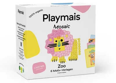 Image de Jouets PlayMais Kit de bricolage PlayMais® Mosaic Zoo Animaux