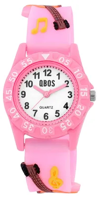 Produktbild von QBOS Kinder Armbanduhr Mineralglas