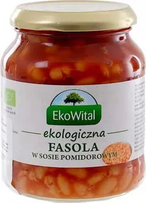 Produktbild von Weiße Bohnen in Tomatensauce360 g Ekowital
