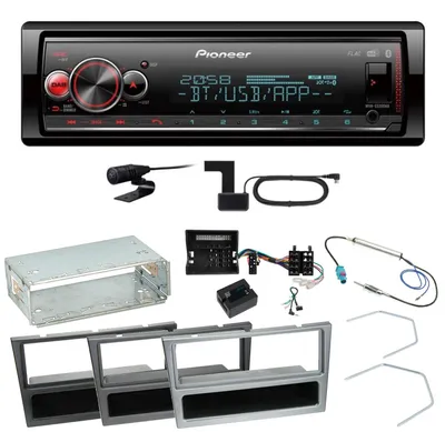 Produktbild von Pioneer MVH-S520DAB Bluetooth Einbauset für Opel Signum Corsa C Tigra Twintop
