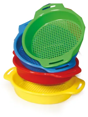 Produktbild von EDUPLAY 160187-SB Sieb (Farbe zufällig, 1 Stück)