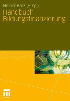 Produktbild von Handbuch Bildungsfinanzierung