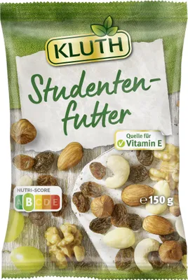 Produktbild von Kluth Studentenfutter 150g ausgewogene Nussmischung zum Snacken